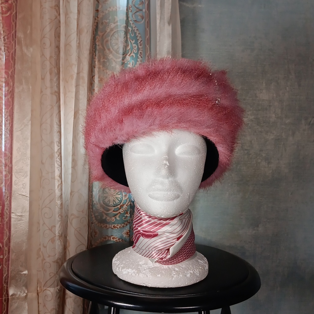 New York Pink Winter Hat